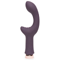Фиолетовый вибратор Fifty Shades of Grey Lavish Attention RechargeableClitoral G-Spot Vibrator FS-69140 (18,4 см)