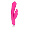 Розовый вибромассажёр California Exotic Novelties Embrace Massaging G-Rabbit SE-4609-45-3