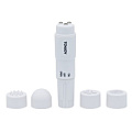 Белый мини-стимулятор с 4 сменными насадками Toy Joy Pocket Rocket 3000007351