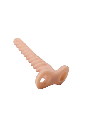 Спиралевидный телесный плаг LOVETOY (А-Полимер) 445300 (15 см)