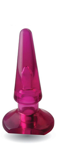 Фиолетовая анальная пробка Bior toys ANAL STIMULATOR SF-70133-5 (7,7 см)