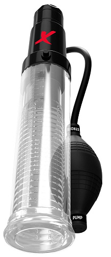 Прозрачная вакуумная вибропомпа Pipedream Suck-N-Pump Stroker RD528