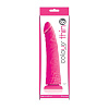 Розовый фаллоимитатор без мошонки NS Novelties Pleasures Thin 8 Dildo NSN-0405-64 (20 см)