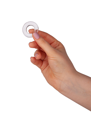 Набор из 3 гладких прозрачных эрекционных колец Bior toys EE-10194-1