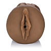 Темный мастурбатор-вагина коричневого цвета California Exotic Novelties VIVID RAW FUCK BUDDY SE-7505-20-3