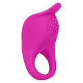 Ярко-розовое эрекционное виброкольцо California Exotic Novelties Silicone Rechargeable Teasing Enhancer SE-1841-10-3
