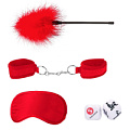 Красный игровой набор Shots Media BV Introductory Bondage Kit №2 OU365RED