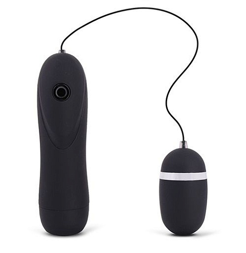 Чёрное виброяйцо с пультом Seven Creations BULLET EXTREME 15-107ABLK BX GP