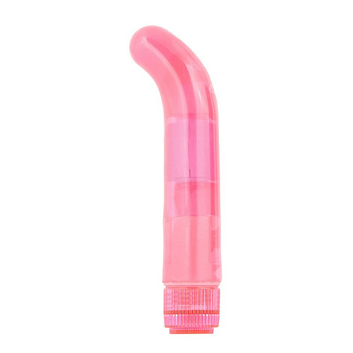 Розовый водонепроницаемый стимулятор G-точки Seven Creations H2O G-SPOT PROBE WATERPROOF VIBRATOR 50874 (18 см)