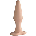 Телесная коническая анальная пробка Sitabella SB-9003 (10,6 см)