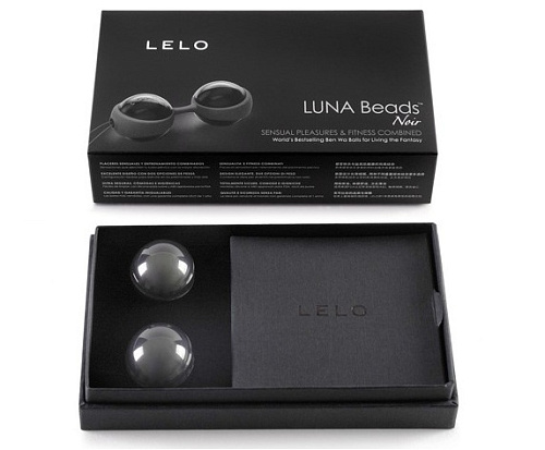 Вагинальные шарики Lelo Luna Beads Noir LEL7694