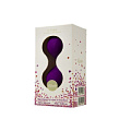 Фиолетовые вагинальные шарики Adrien Lastic U-tone 40563