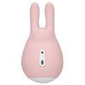 Розовый клиторальный стимулятор Shots Media BV Love Bunny LOV019PNK (9,4 см)