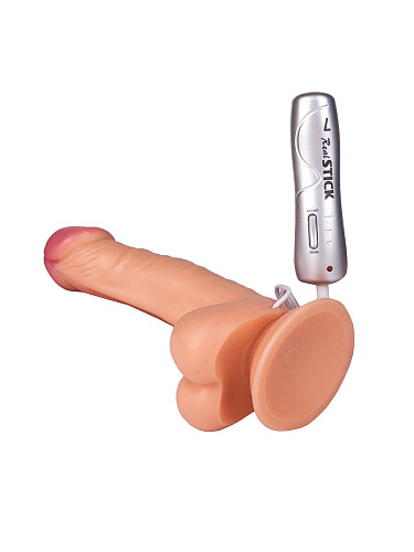 Телесный вибратор с 7 режимами вибрации ToyFa 581001 (15,5 см)