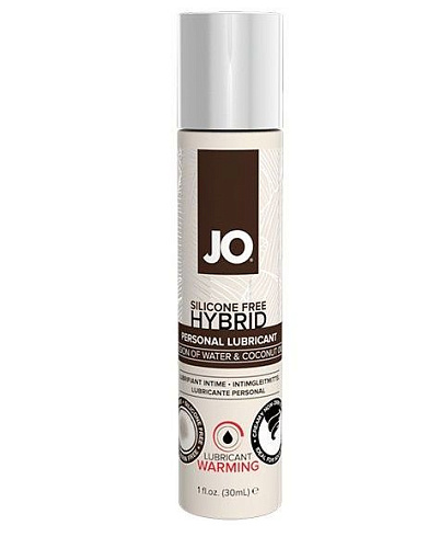 Водно-масляный лубрикант с разогревающим эффектом System JO Silicone Free Hybrid Lubricant WARMING  JO10556