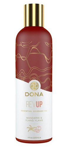 Массажное масло с ароматом мандарина и иланг-иланга System JO Essential Massage Oil JO40455 (120 мл)