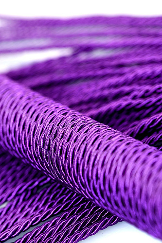 Сиреневый флоггер из верёвки ToyFa Theatre 700041 (48,5 см)