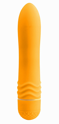 Оранжевый вибратор Pipedream Neon Luv Touch Wave Orange PD1409-43 (19 см)
