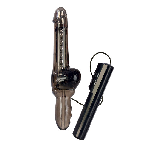 Двухсторонний дымчатый мультивибратор California Exotic Novelties COLT Big Vibe SE-6903-03-2 (33 см)