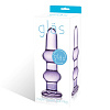 Фиолетовый анальный стимулятор Glas Purple Popper GLAS-50 (13 см)