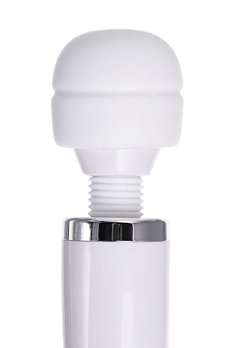 Белый вибромассажёр ToyFa L’EROINA Super Massager 561009