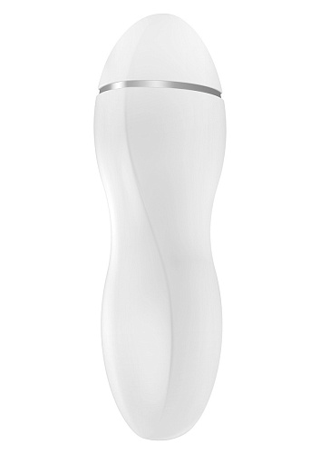 Белый клиторальный вибростимулятор OVO W1 WHITE