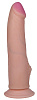 Телесный фаллоимитатор с бугорком LOVETOY (А-Полимер) HUMAN STYLE 7,3 612106 (18,5 см)