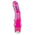 Розовый многоскоростной вибромассажёр NS Novelties Jelly Rancher 6 Vibrating Massager NSN-0443-14 (19 см)