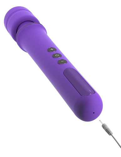 Фиолетовый вибромассажёр Pipedream Rechargeable Power Wand PD4953-12