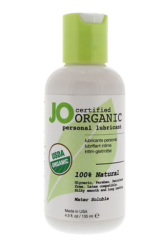 Гипоаллергенный натуральный любрикант на водной основе System JO ORGANIC JO40349 (135 мл)