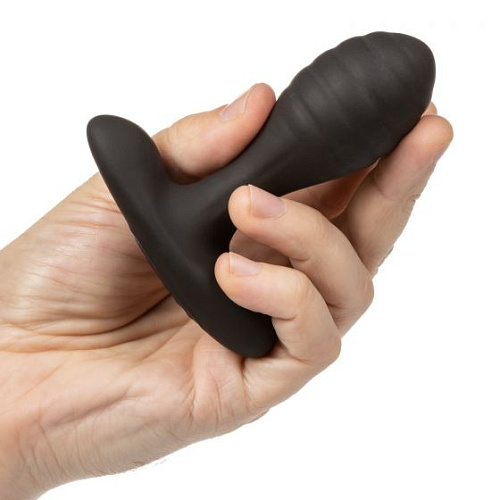 Чёрная анальная вибропробка California Exotic Novelties Eclipse Ultra-Soft Probe SE-0383-07-3 (10,25 см)