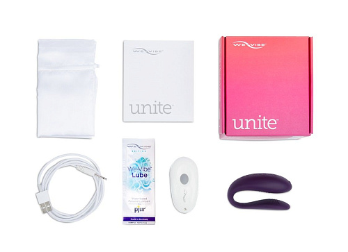 Фиолетовый вибратор для пар We-vibe Unite Purple SNUNSG4
