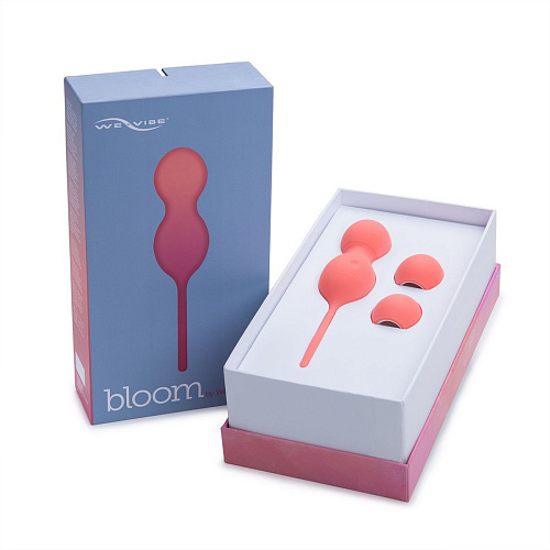 Коралловые вагинальные шарики с вибрацией We-vibe Bloom SNBLSGA