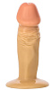 Пробка-фаллос телесного цвета ToyFa 962010 (10 см)