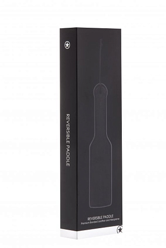 Чёрный двусторонний пэддл Shots Media BV Reversible Paddle OU184BLK (32 см)