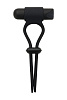 Чёрное вибролассо на пенис Dream Toys ADJUSTABLE COCKRING 21696