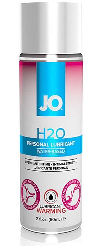 Женский возбуждающий лубрикант на водной основе JO H2O FOR WOMEN WARMING - 60 мл. System JO JO40061