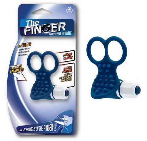 Синяя вибронасадка на пальцы NMC FVSH003A00-024