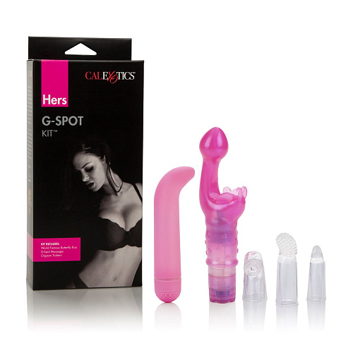 Розовый женский вибронабор California Exotic Novelties Her G-Spot Kit SE-1988-20-3