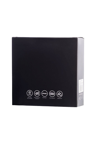 Чёрный вибростимулятор простаты с пультом ДУ Levett Ancus 18001B