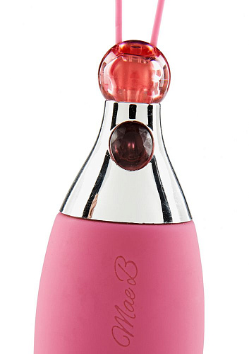 Розовый вибростимулятор Mae B Lovely Vibes Stimulator 10626LV (11 см)