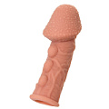 Насадка на фаллос телесного цвета с пузыриками, венками и ребристостью KOKOS Extreme Sleeve 009 ES.009 (12,7 см)