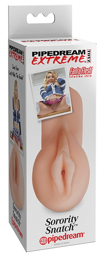Телесный мастурбатор-вагина Pipedream Sorority Snatch RD422