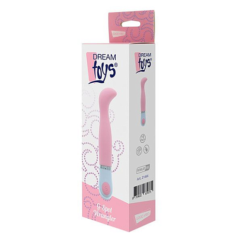 Розовый G-стимулятор с вибрацией Dream Toys G-SPOT WRANGLER 21466