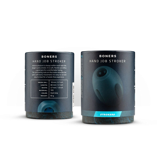 Серый мастурбатор EDC Handjob Stroker BON032