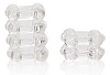 Комплект из 2 прозрачных эрекционных колец California Exotic Novelties COLT Enhancer Rings SE-6775-00-2