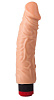 Гелевый вибромассажёр с крупной головкой телесного цвета LOVETOY (А-Полимер) 110500 (19,5 см)