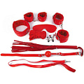 Пикантный красный набор БДСМ Bior toys NTB-80331