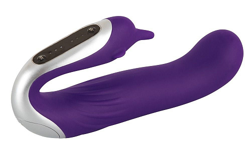 Фиолетовый вибратор Orion Sweet Smile Purple Vibrator Hands-Free 0583570 (18 см)