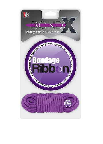 Комплект для связывания BONDX BONDAGE RIBBON   LOVE ROPE PURPLE Dream Toys 21006